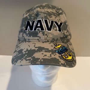 JWM NAVY Digital Camo Cap Navy, One Size‎